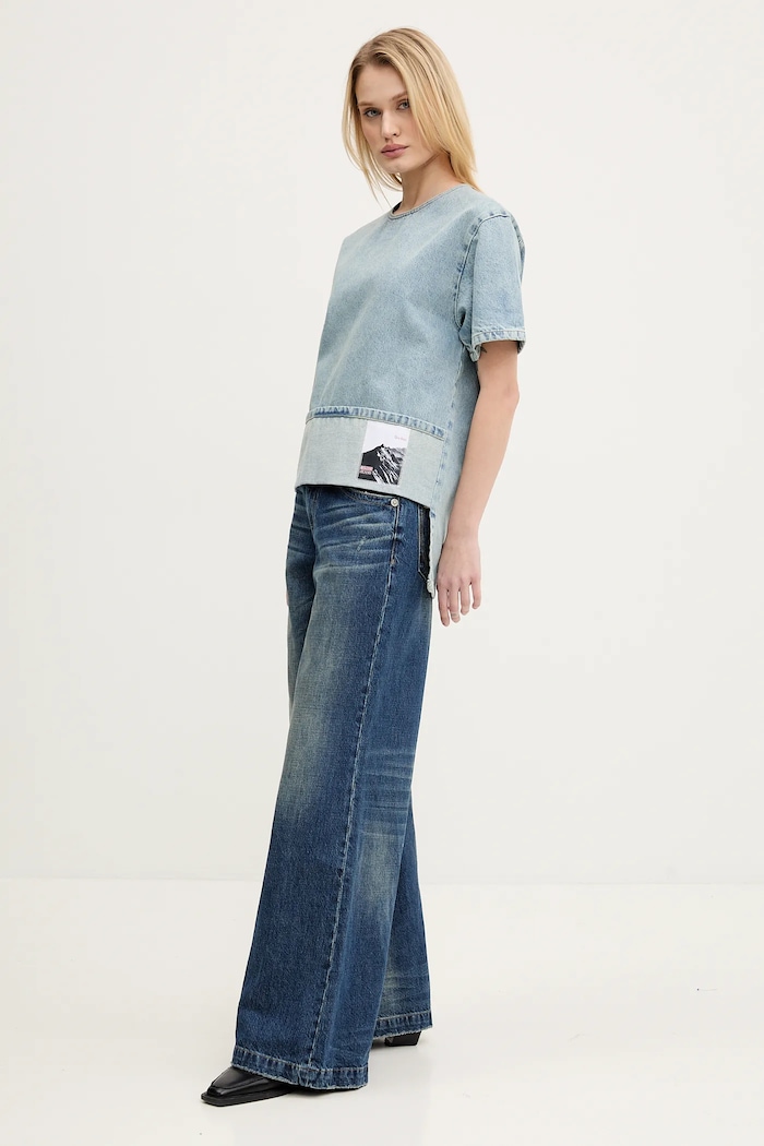 Moschino Jeans bluză subțire din denim 0217.3217