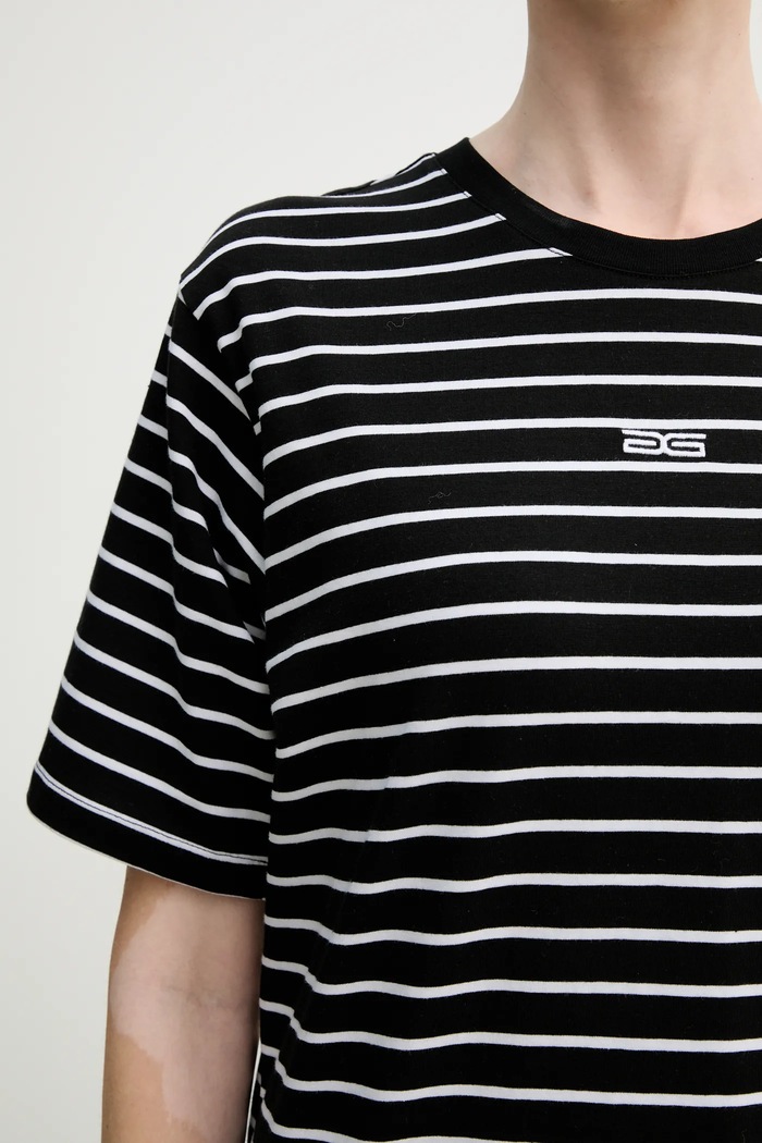 Gestuz t-shirt 10909343 czarny