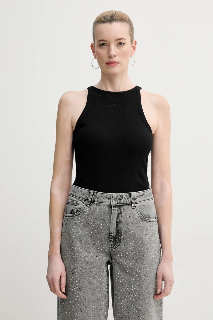 Top Gestuz slim crna 10910297