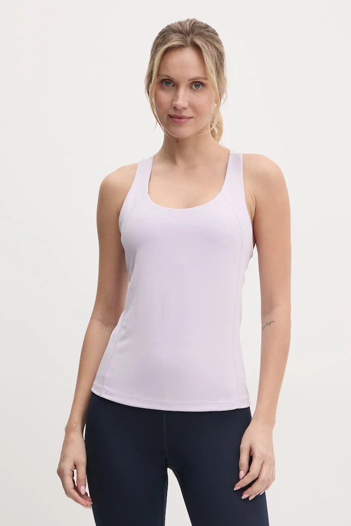 Dkny top slim violetto DP5T1131