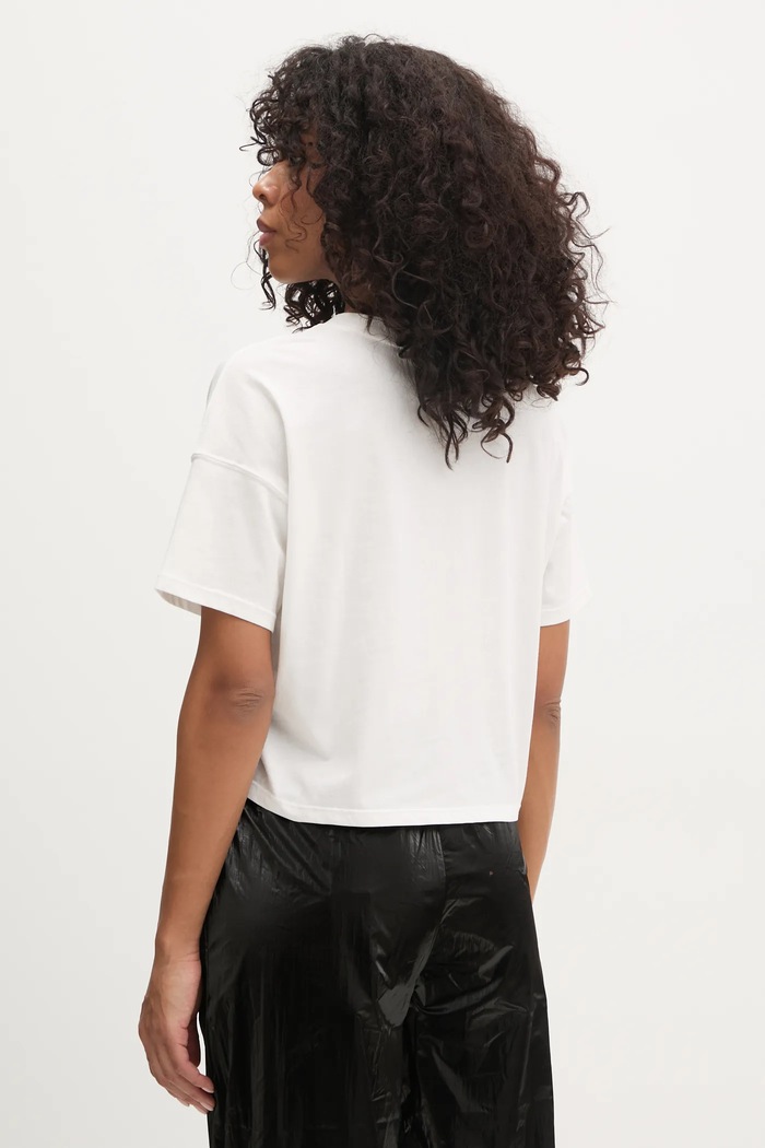 Odjeća Pamučna majica Dkny DP4T1070 bež