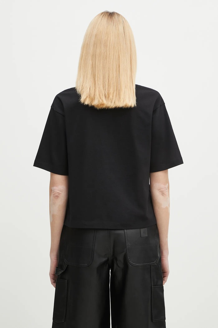 Clothing Carhartt WIP cotton t-shirt Eldon I034376.89XX black