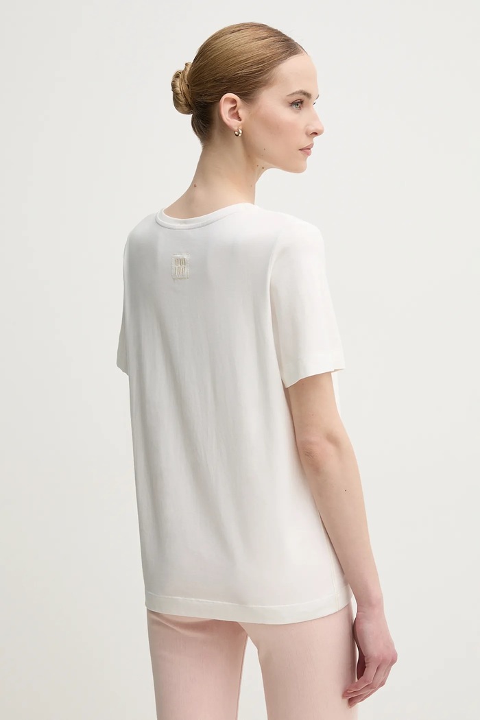 Tričko OUI 92642 biela SS25