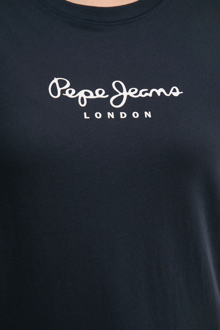 Pamučna majica Pepe Jeans MACY PL506012 mornarsko plava