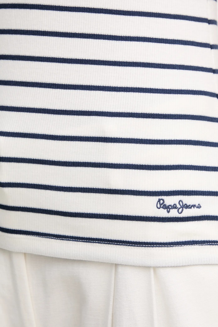 Top Pepe Jeans VALERY PL506017 λευκό
