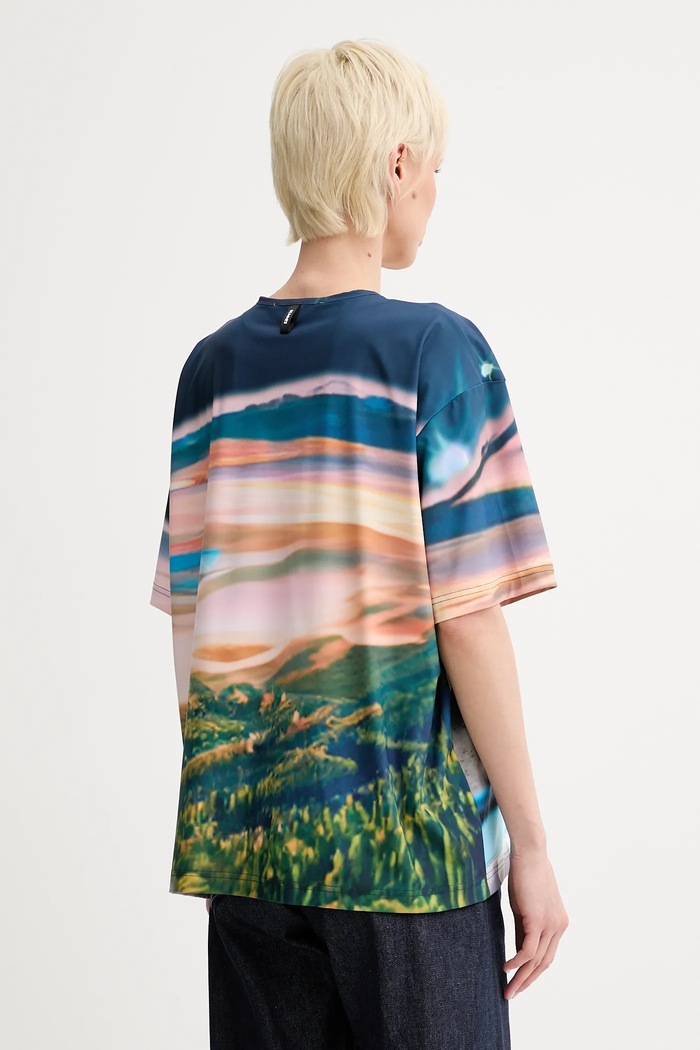 Odzież Sunnei t-shirt RTWXTOP011 multicolor