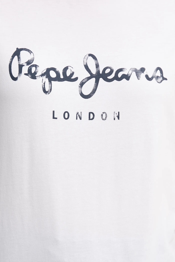 Pamučna majica Pepe Jeans VAL bijela PL506028