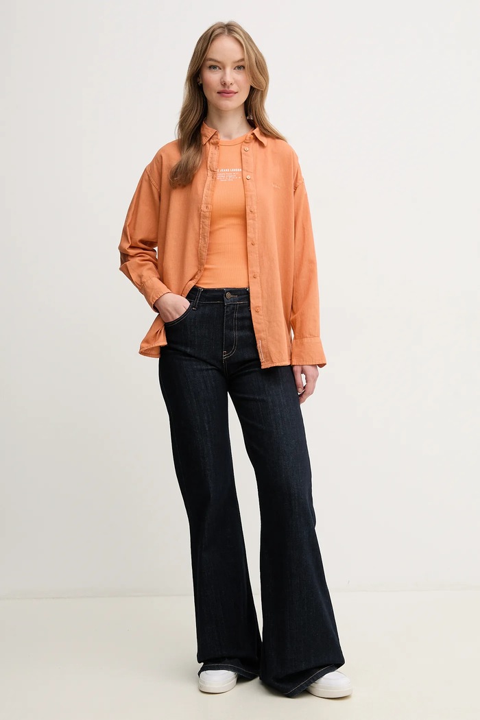 Pepe Jeans top VIV PL506032 narancssárga SS25