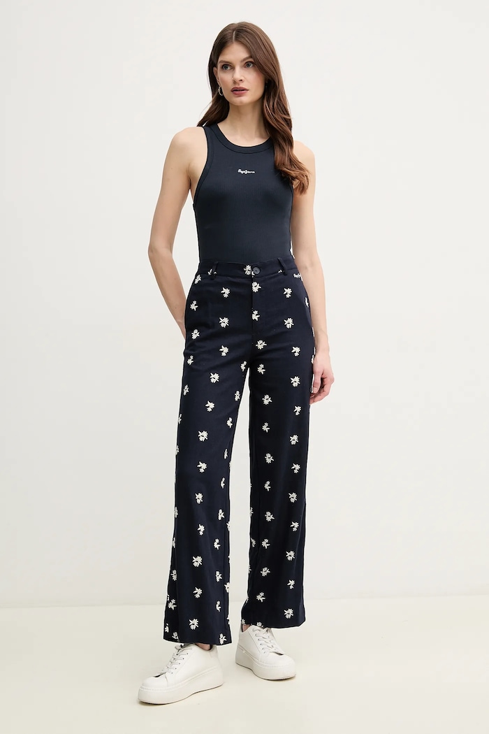 Top Pepe Jeans MARIAN PL506035 tmavomodrá SS25