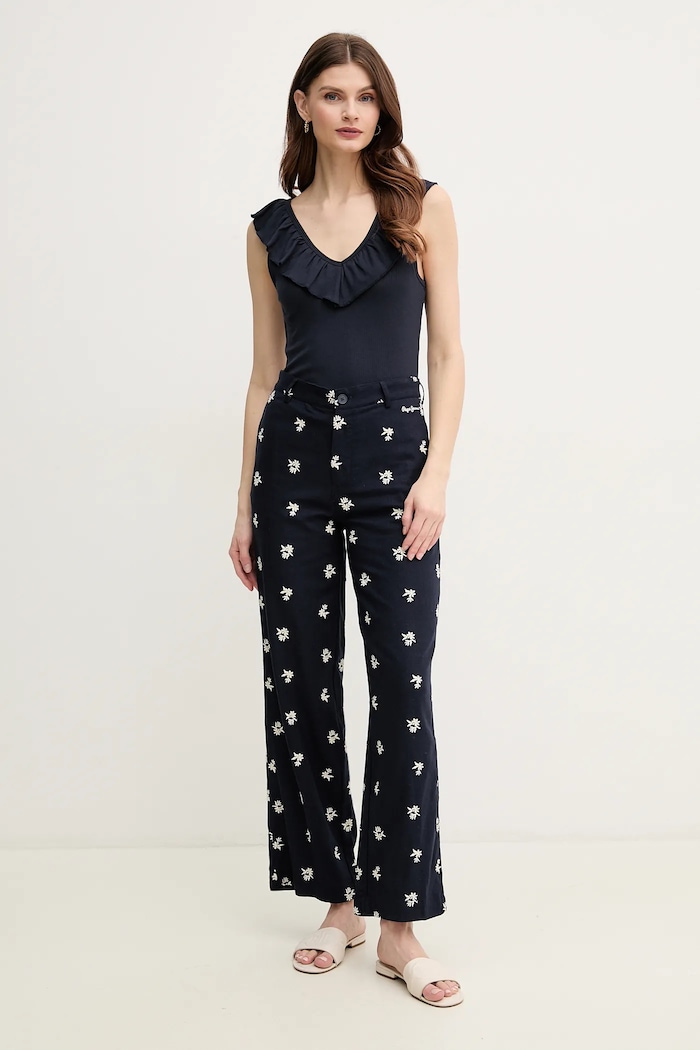 Top Pepe Jeans MILLIE PL506050 tmavomodrá SS25