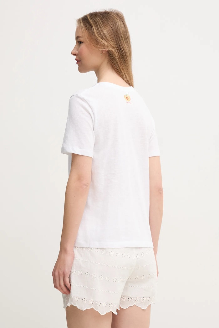 Oblečenie Tričko Pepe Jeans VIOLA PL506060 biela