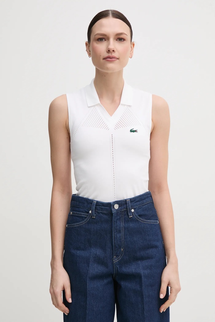 Top Lacoste Lacoste PF0614 bílá