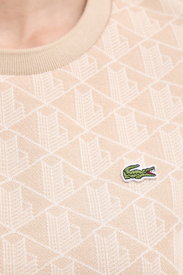 Lacoste T-shirt női TF3244 bézs