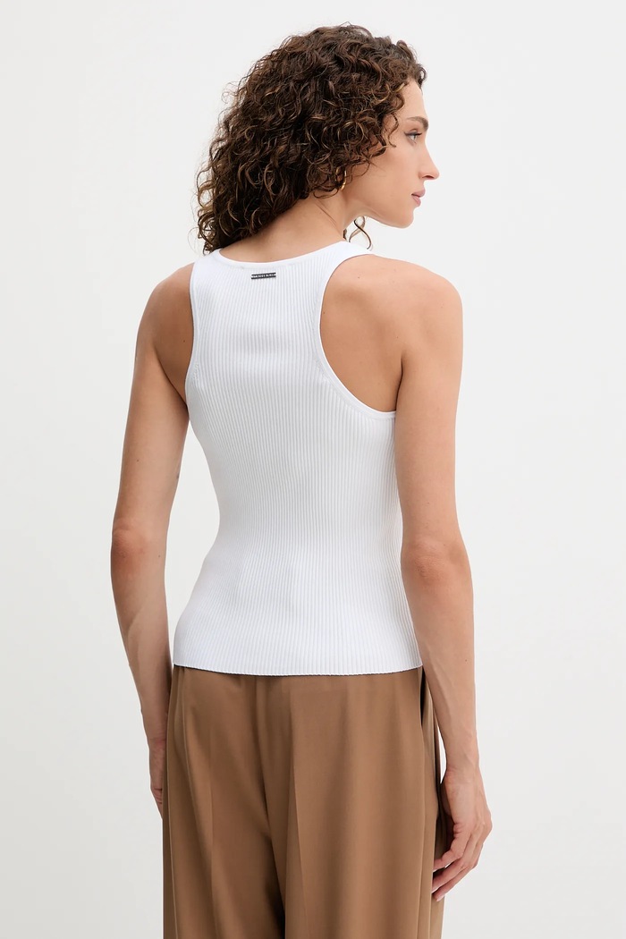 Oblečení Top MICHAEL Michael Kors MR5615433D bílá