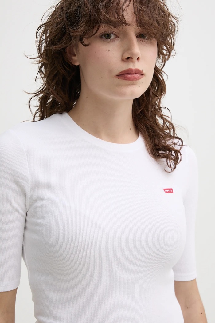 Tričko Levi's LUCA SLIM TEE biela A3388