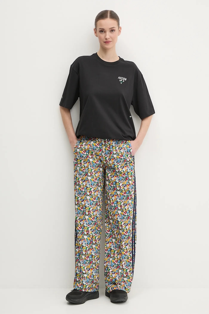 adidas t-shirt bawełniany JM0449 czarny SS25