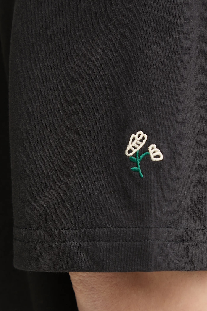 adidas t-shirt bawełniany JM0449 czarny