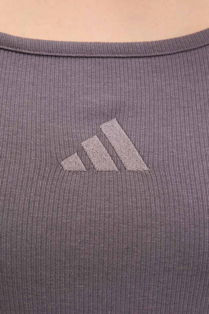 adidas top ALL SZN RIB JJ1223 fioletowy