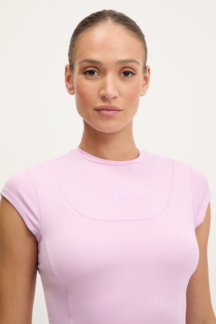 T-shirt City Escape adidas JP0401 różowy