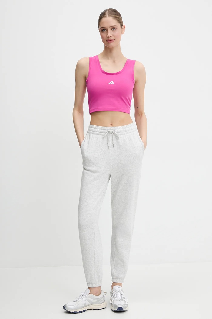 adidas top Essentials JP4792 rózsaszín SS25