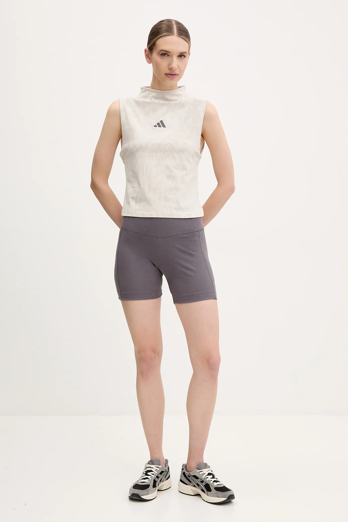 Top adidas W AOP Blur JG6236 béžová SS25
