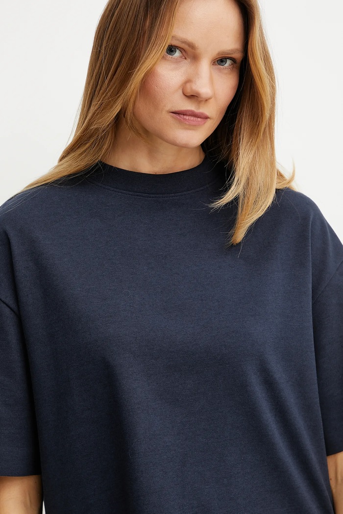 Weekend Max Mara t-shirt granatowy 2515941021600