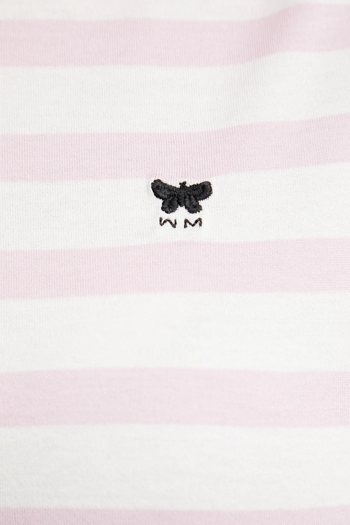 Weekend Max Mara t-shirt bawełniany 2515971031600 różowy