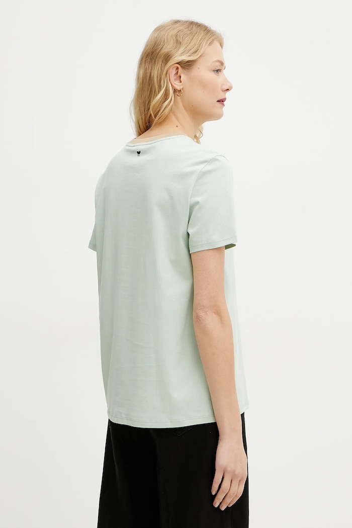 Îmbrăcăminte Weekend Max Mara tricou din bumbac 2515971051600 verde