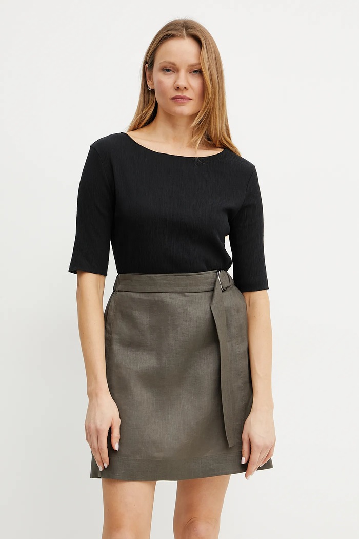 MM by Max Mara camicetta semplice nero 2516941028600