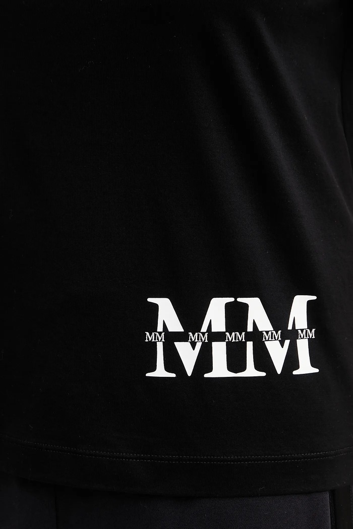 MM by Max Mara t-shirt in cotone 2516941038600 nero