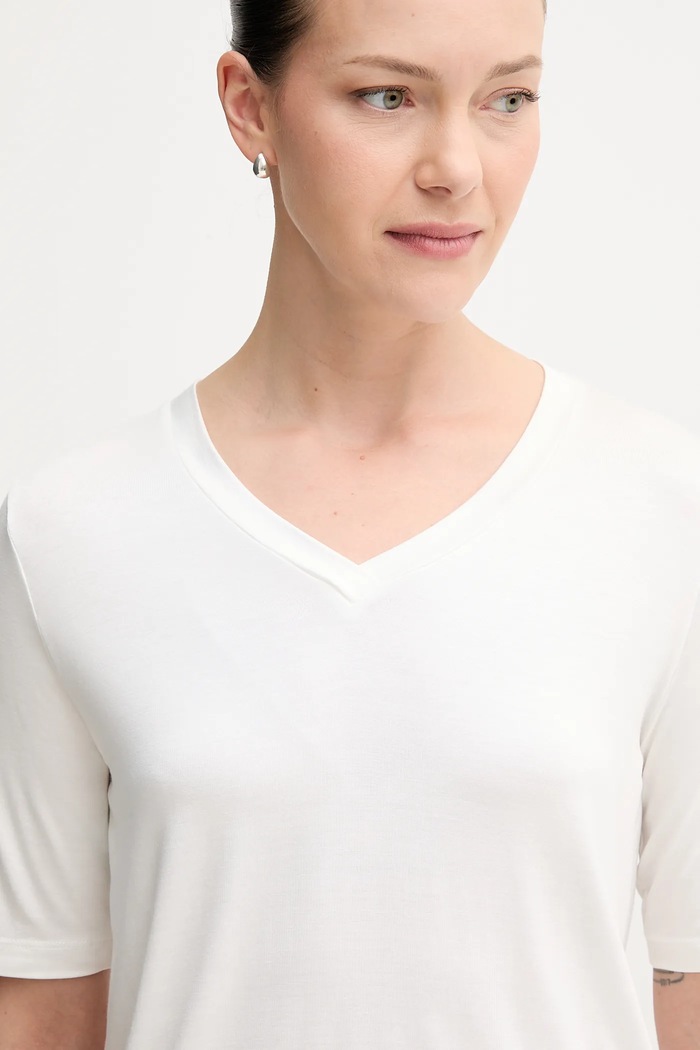 United Colors of Benetton t-shirt beżowy 3Z12D401G