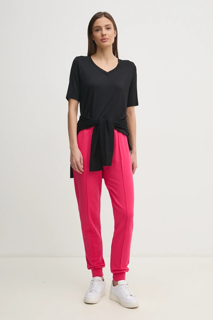 Тениска United Colors of Benetton 3Z12D401G черен AW25