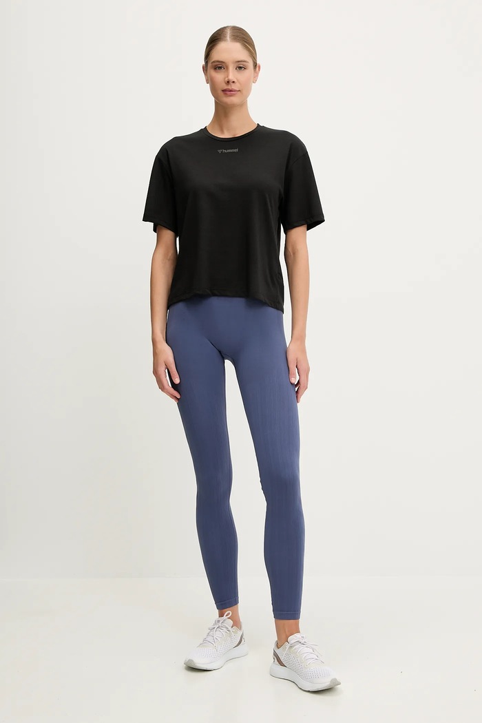 Hummel top treningowy 228065 czarny SS25