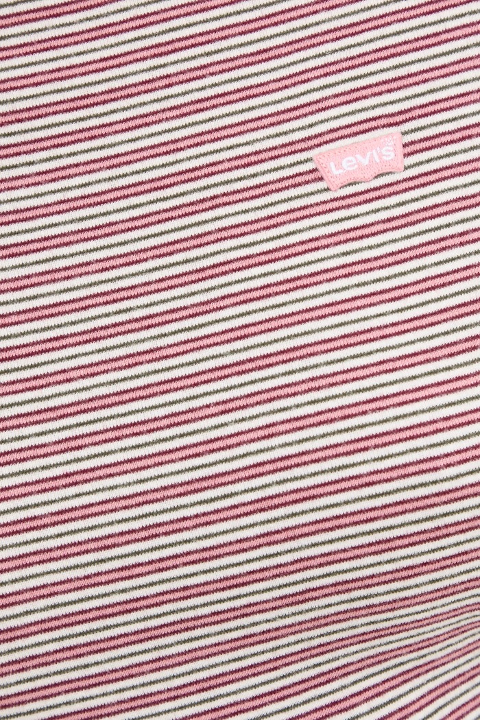 Levi's t-shirt bawełniany ESSENTIAL HM SS TEE różowy 000KK.0007