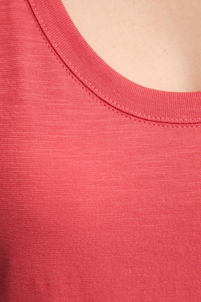 United Colors of Benetton top bawełniany 3BVXDH00Z różowy