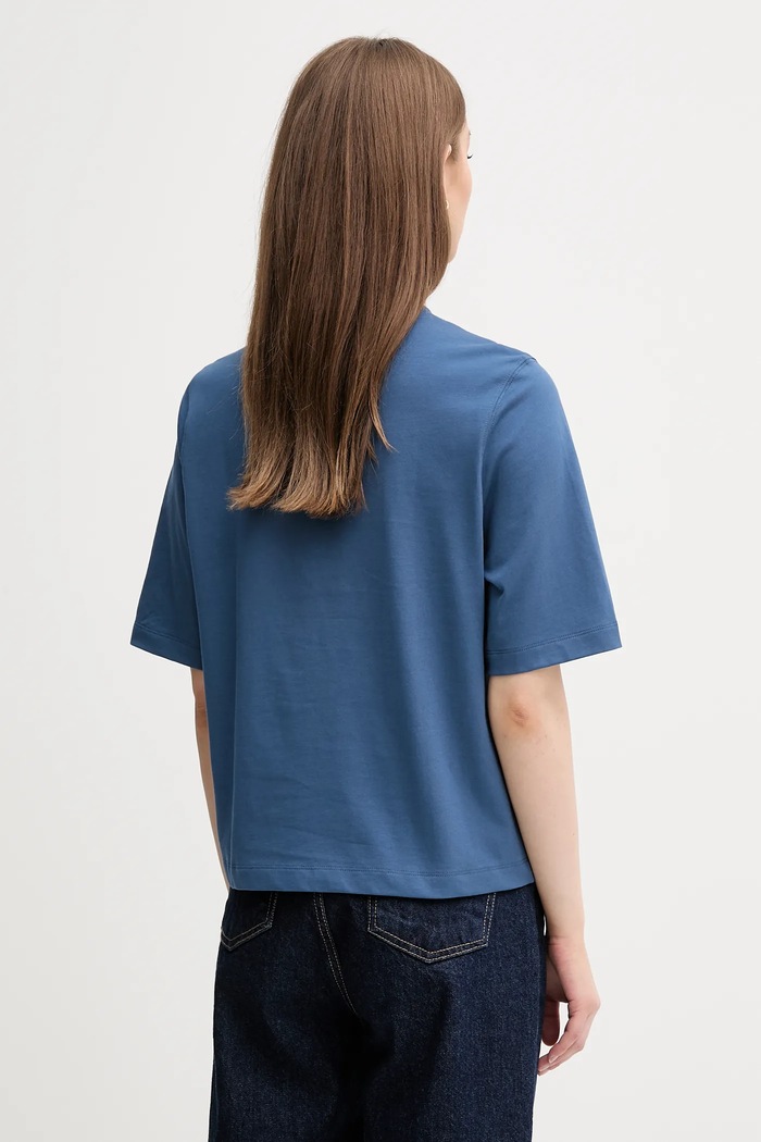 Odzież United Colors of Benetton t-shirt bawełniany 3BL0D109D granatowy