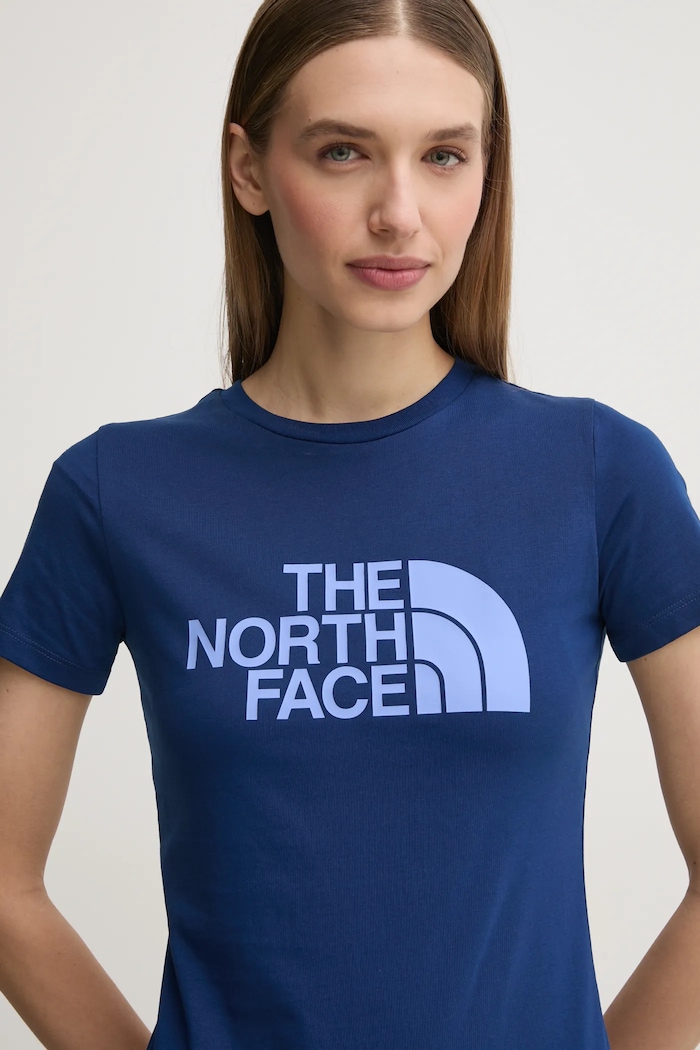 Majica kratkih rukava The North Face Easy mornarsko plava NF0A8A6D89N1