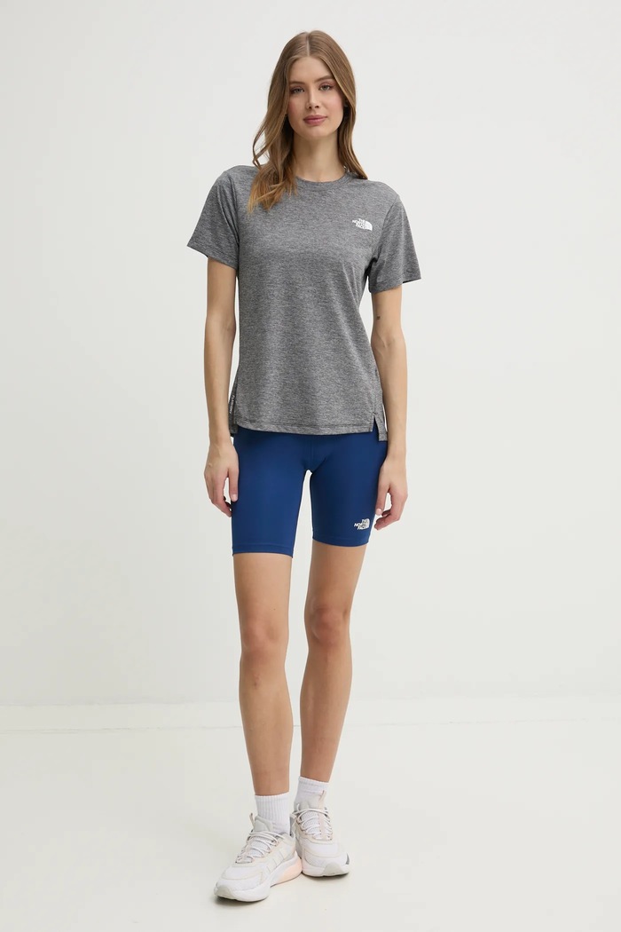 Sportovní tričko The North Face Flex NF0A8BRR5S51 šedá SS25