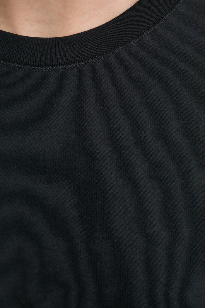 Памучна тениска Filippa K 31287.FK черен