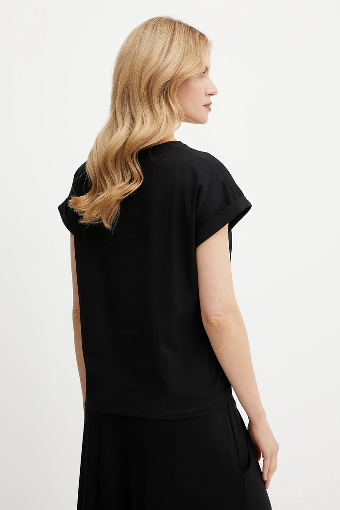 Îmbrăcăminte Liu Jo tricou TA5181.JS003 negru