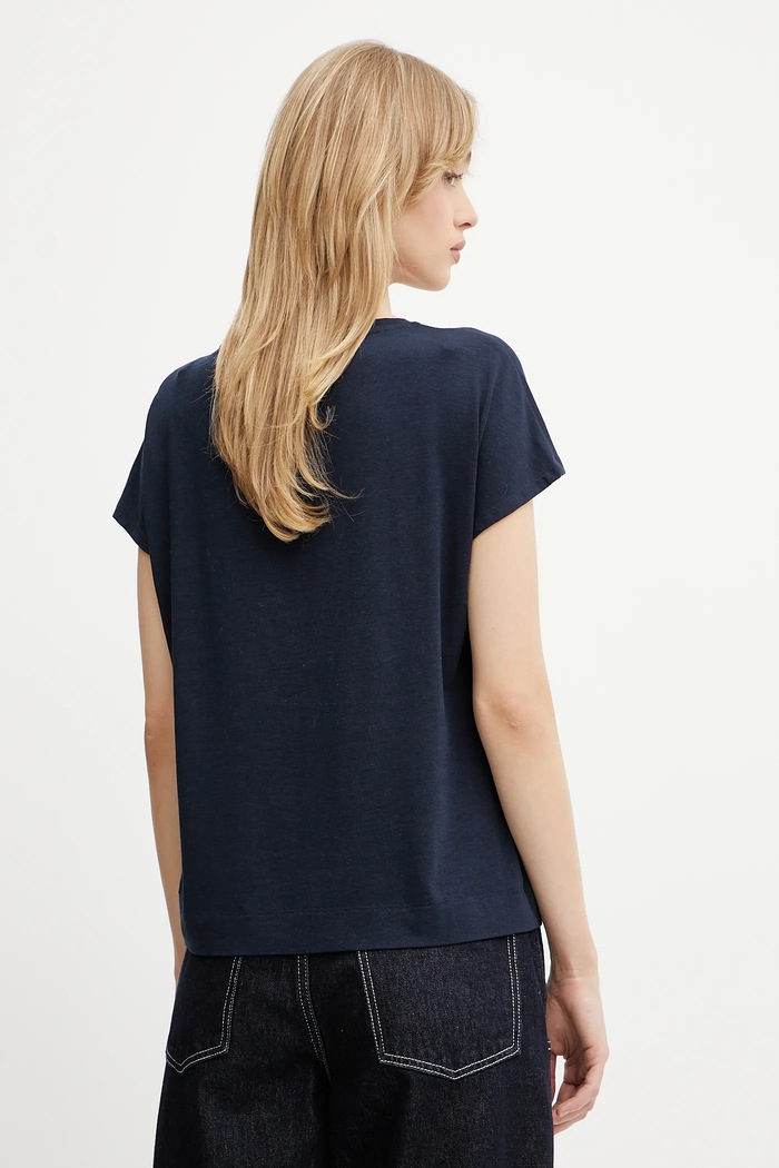 Îmbrăcăminte Liu Jo tricou TA5268.JS005 bleumarin