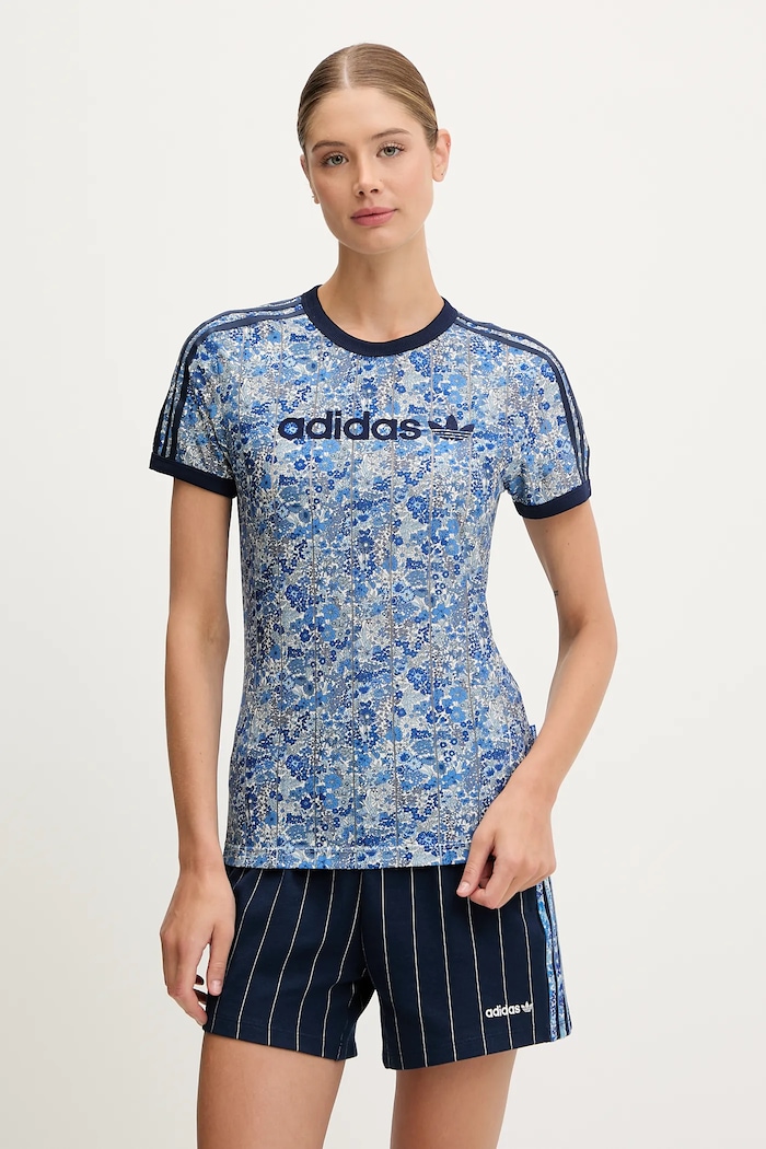Tričko adidas Originals Liberty slim námořnická modř JC5304
