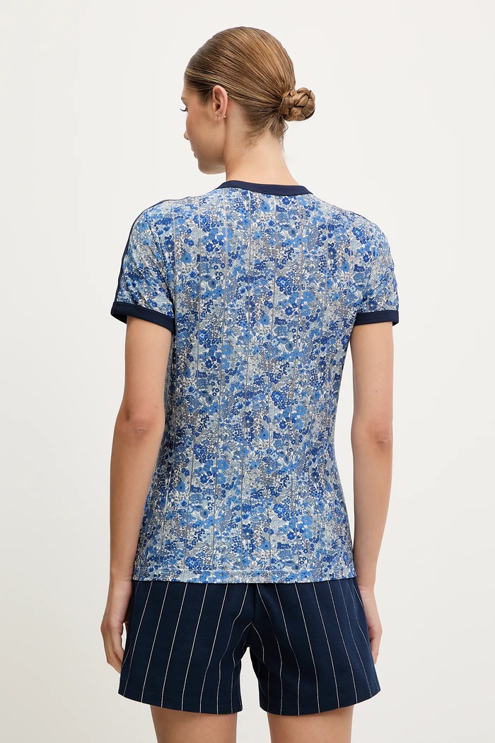 Oblečení Tričko adidas Originals Liberty JC5304 námořnická modř