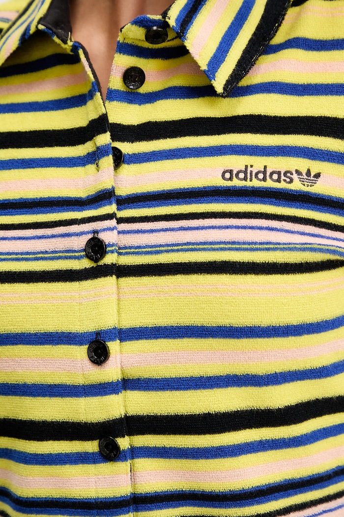 Πουκάμισο adidas Originals Towel S Tee JC5333 κίτρινο