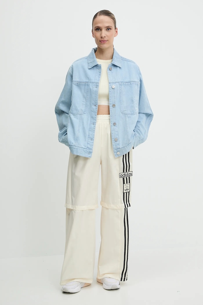 Tričko adidas Originals Rib SS Top JD0040 béžová SS25