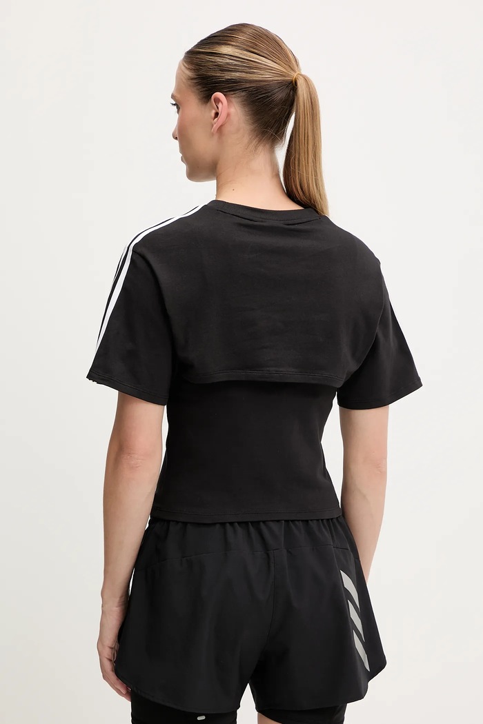 Odzież adidas Originals T-shirt Cut-Out Tee JD0042 czarny