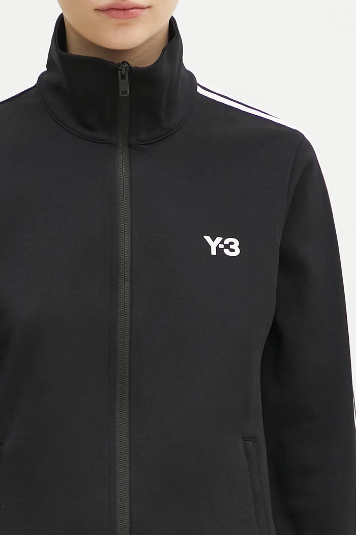 Y-3 felpa 3-Stripes Track Top nero IW7460