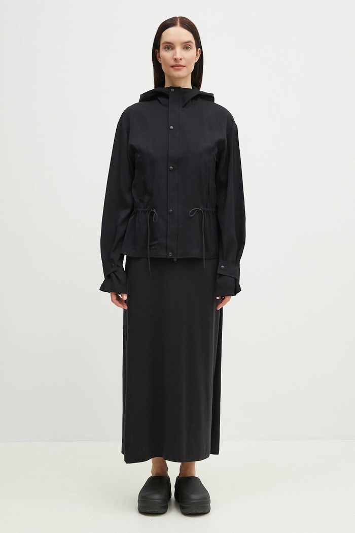 Y-3 parka Rayon Twill Hooded Top JD1760