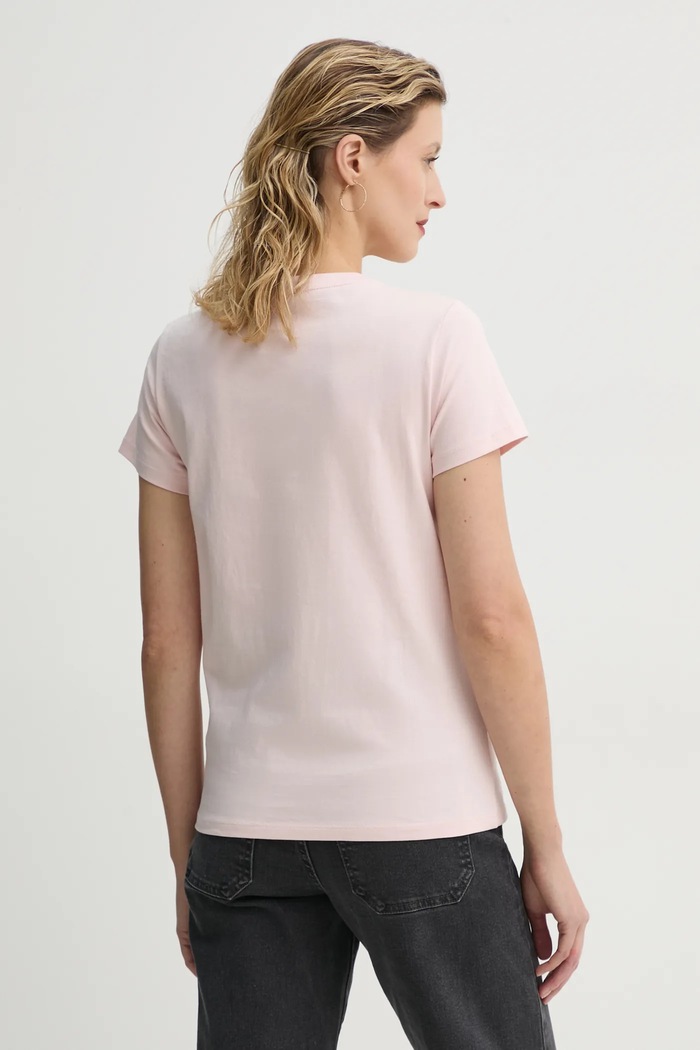 Oblečení Bavlněné tričko Levi's THE PERFECT TEE 17369. růžová