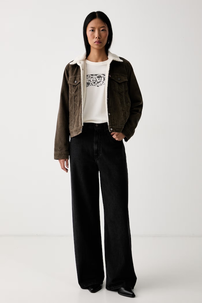 Levi's tričko dámské bavlněné THE PERFECT 17369. béžová SS25